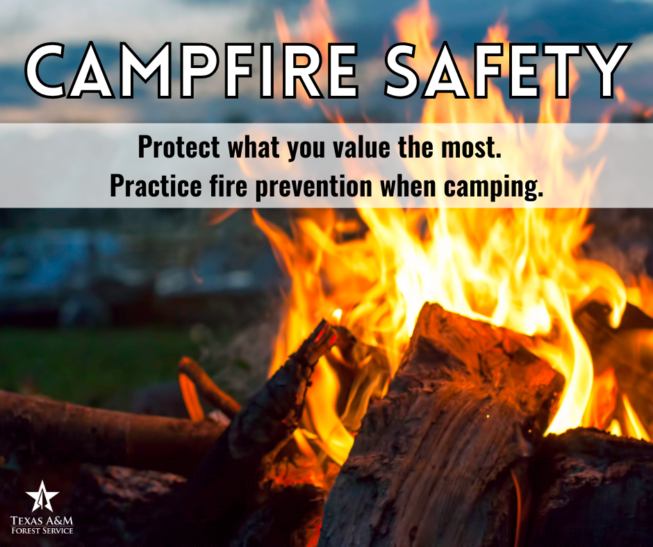 Summer Season Wildfire Prevention - Campfire Safety